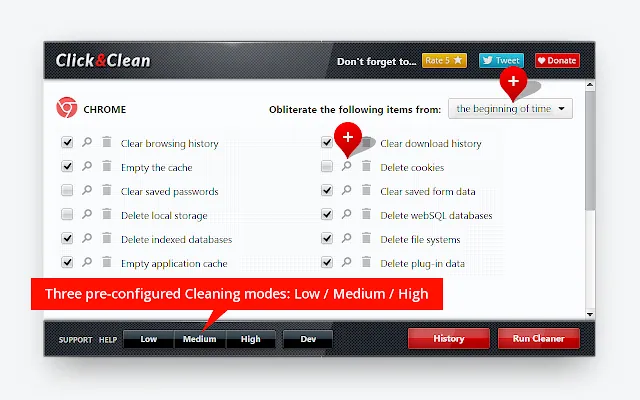 Screenshot 2 of Click&Clean