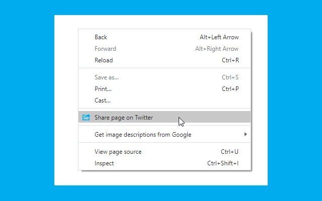 Screenshot 2 of Share on Twitter