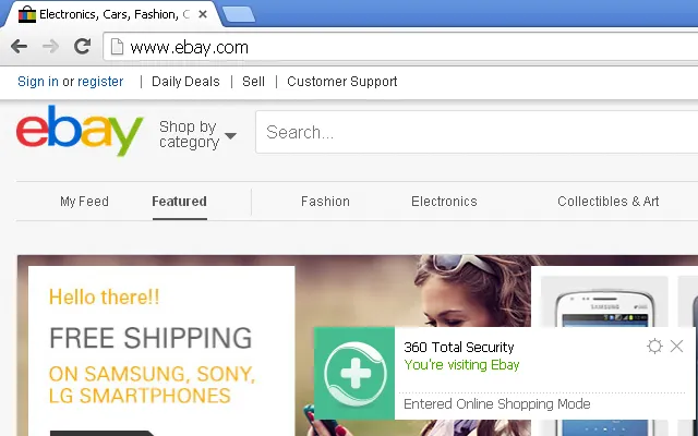 Screenshot 2 of 360 Internet Protection