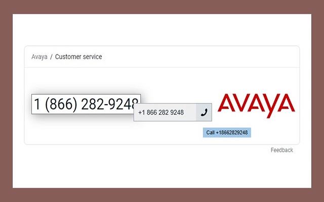 Screenshot 2 of Avaya Browser Extension