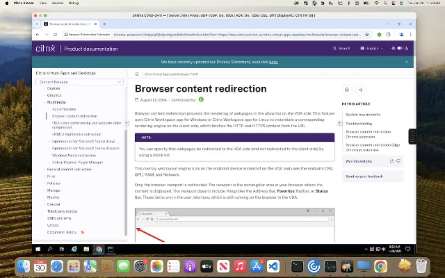 Screenshot 1 of Browser Redirection Extension