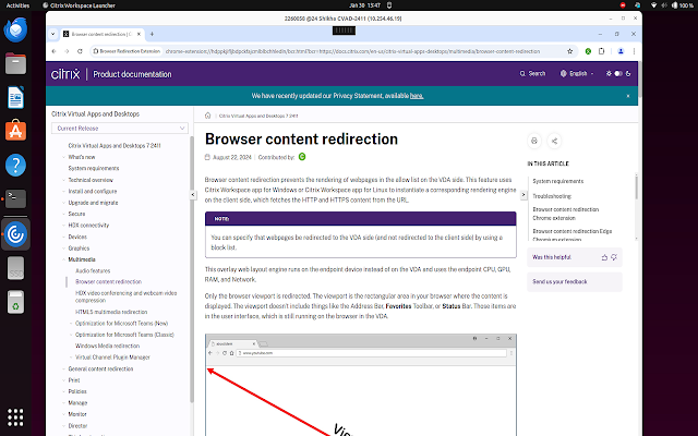 Screenshot 2 of Browser Redirection Extension