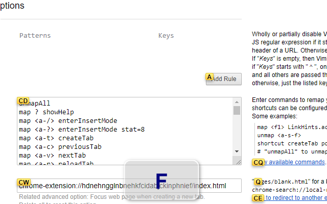 Screenshot 1 of Vimium C - All by Keyboard