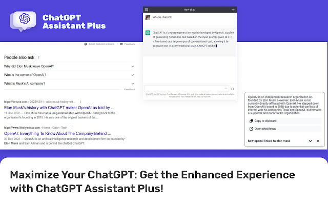 Screenshot 1 of ChatGPT Assistant Plus
