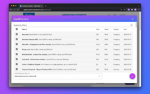 Screenshot 2 of CardPointers X: Credit Card Rewards Made Easy
