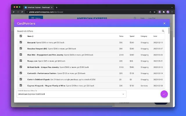 Screenshot 2 of CardPointers X: Credit Card Rewards Made Easy