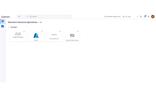 Screenshot 1 of ARCON Browser Extension