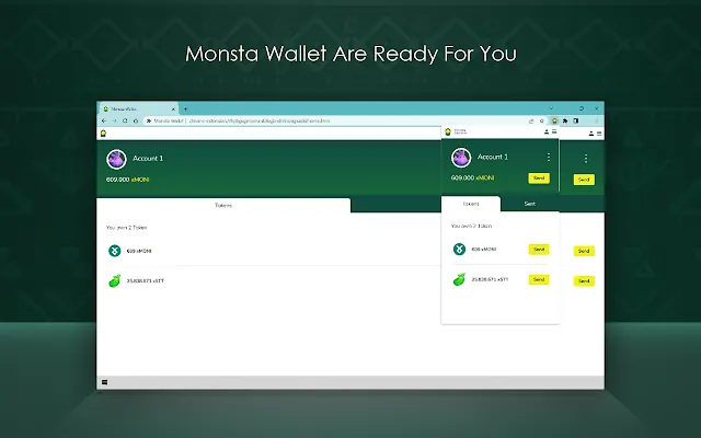 Screenshot 2 of Monsta Wallet