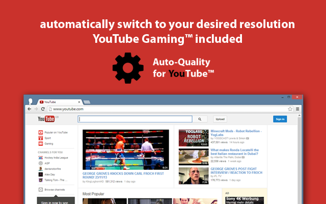 Screenshot 2 of Auto Quality for YouTube™