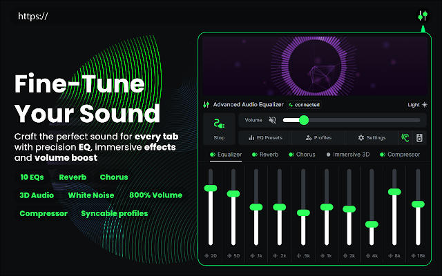 Screenshot 1 of Advanced Audio Equalizer