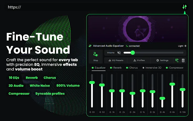 Screenshot 1 of Advanced Audio Equalizer