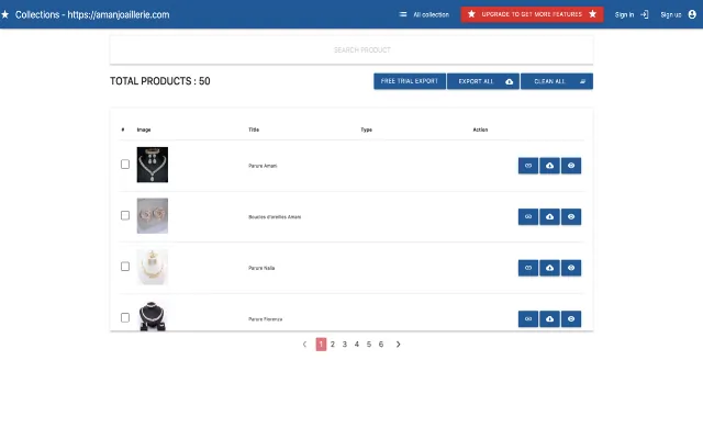 Screenshot 2 of Shopify Scraper