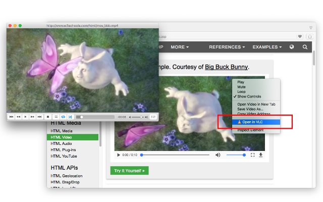 Screenshot 1 of Open in VLC™ media player