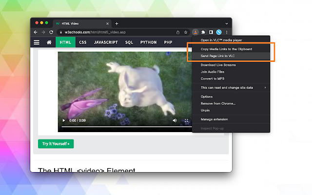 Screenshot 2 of Open in VLC™ media player