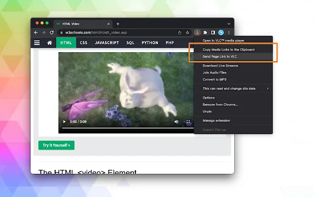 Screenshot 2 of Open in VLC™ media player