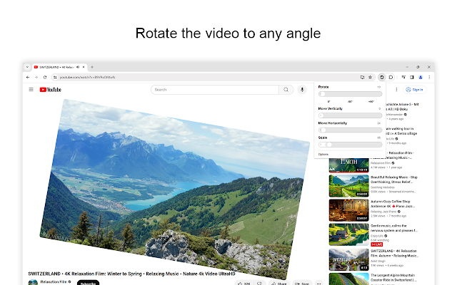 Screenshot 1 of Rotate that Video Player
