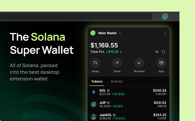Screenshot 1 of Jupiter Wallet