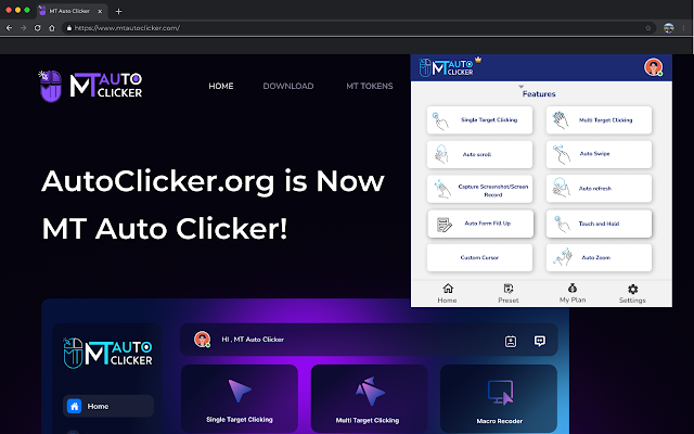 Screenshot 1 of Auto Clicker - MT Auto Clicker [Beta Version]