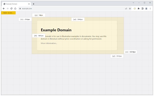 Screenshot 1 of Page Ruler