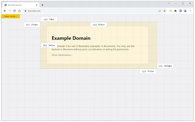 Screenshot 1 of Page Ruler
