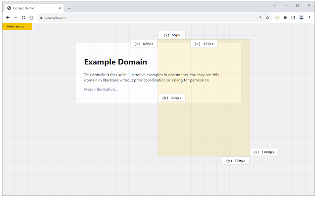 Screenshot 2 of Page Ruler