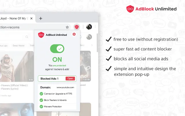 Screenshot 2 of Adblock Unlimited - Adblocker