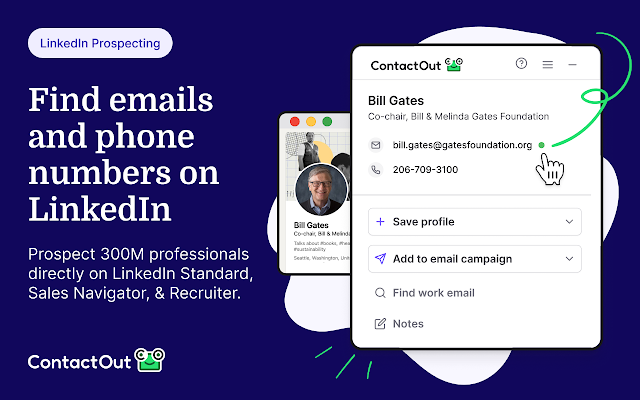 Screenshot 1 of Email Finder by ContactOut – Email Lookup Tool