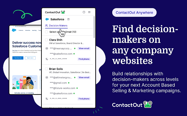 Screenshot 2 of Email Finder by ContactOut – Email Lookup Tool