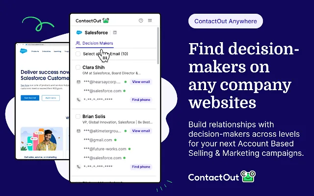 Screenshot 2 of Email Finder by ContactOut – Email Lookup Tool