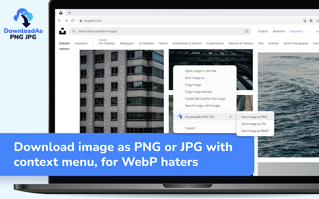 Screenshot 1 of DownloadAs PNG JPG