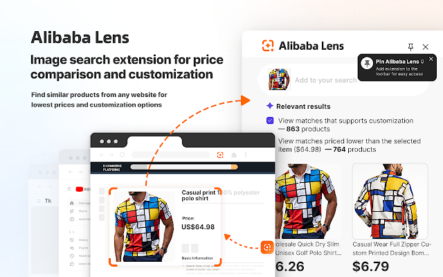 Screenshot 1 of Alibaba Lens: Official Alibaba.com Image Search Tool for Wholesale Supply