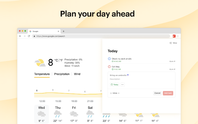 Screenshot 2 of Todoist for Chrome: Planner & Calendar