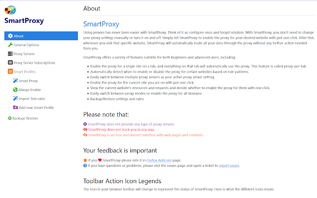 Screenshot 1 of SmartProxy