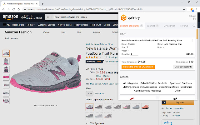 Screenshot 1 of Qwintry Shophelp