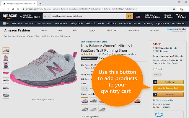 Screenshot 2 of Qwintry Shophelp