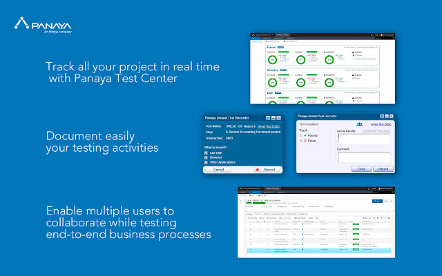 Screenshot 1 of Panaya Recorder for Web Applications