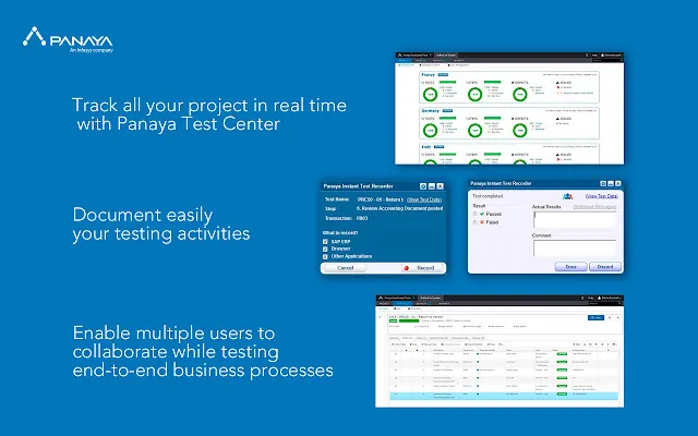Screenshot 1 of Panaya Recorder for Web Applications