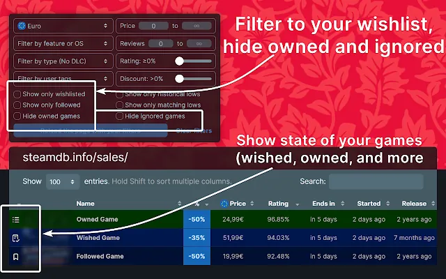 Screenshot 2 of SteamDB
