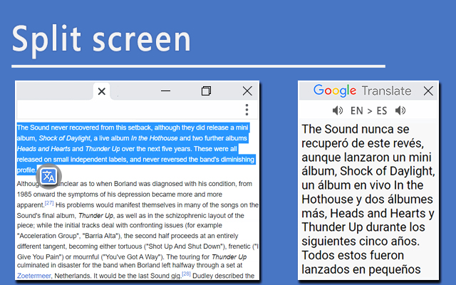Screenshot 2 of Tab Translate