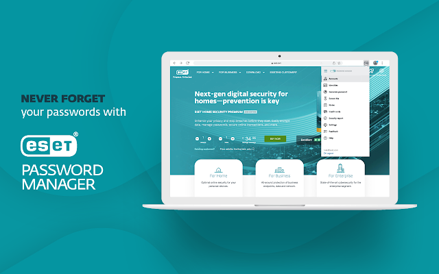 Screenshot 1 of ESET Password Manager