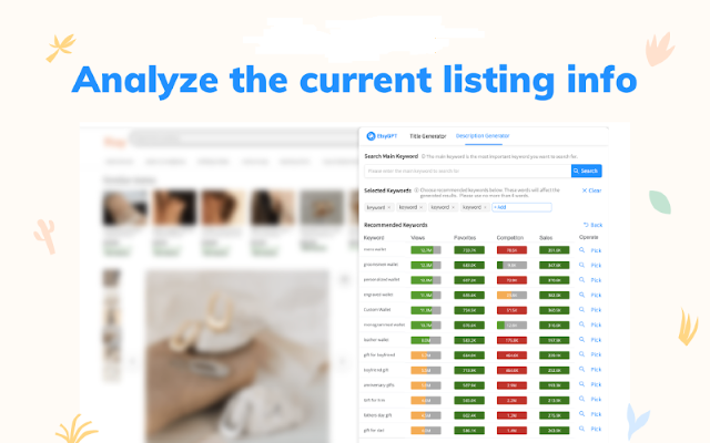 Screenshot 1 of GPT for Ecom: Product Listing optimizer