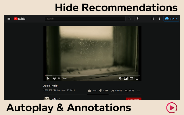 Screenshot 2 of Unhook - Remove YouTube Recommended & Shorts