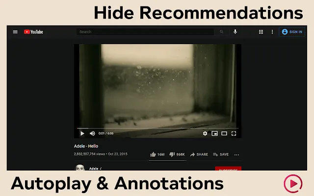 Screenshot 2 of Unhook - Remove YouTube Recommended & Shorts