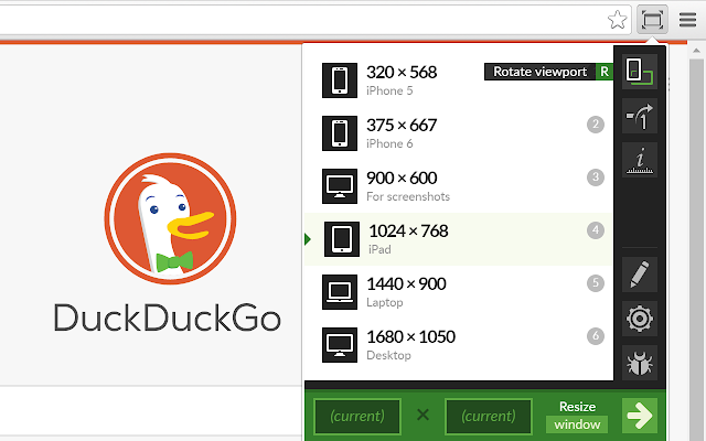 Screenshot 2 of Window Resizer