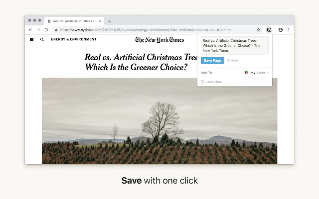 Screenshot 1 of Notion Web Clipper
