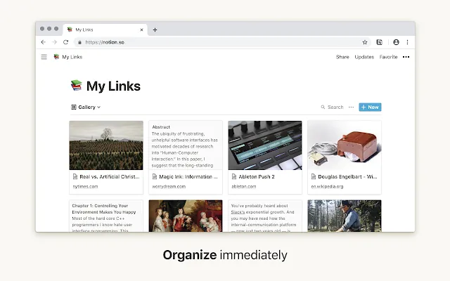 Screenshot 2 of Notion Web Clipper