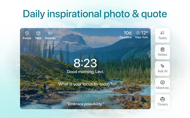 Screenshot 1 of Momentum