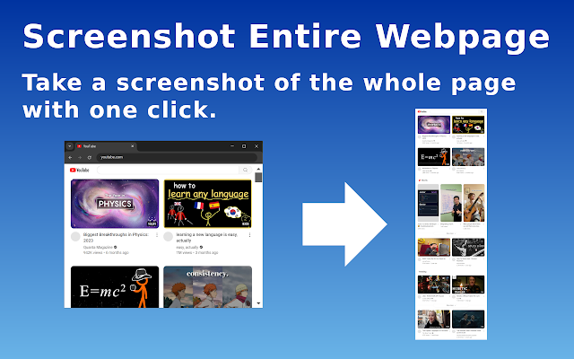 Screenshot 1 of Screenshot Entire Webpage