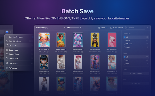 Screenshot 2 of Eagle for Chrome