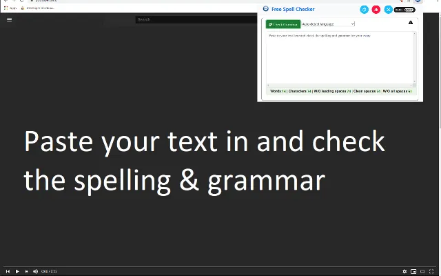 Screenshot 1 of Free Spell Checker for Google Chrome™